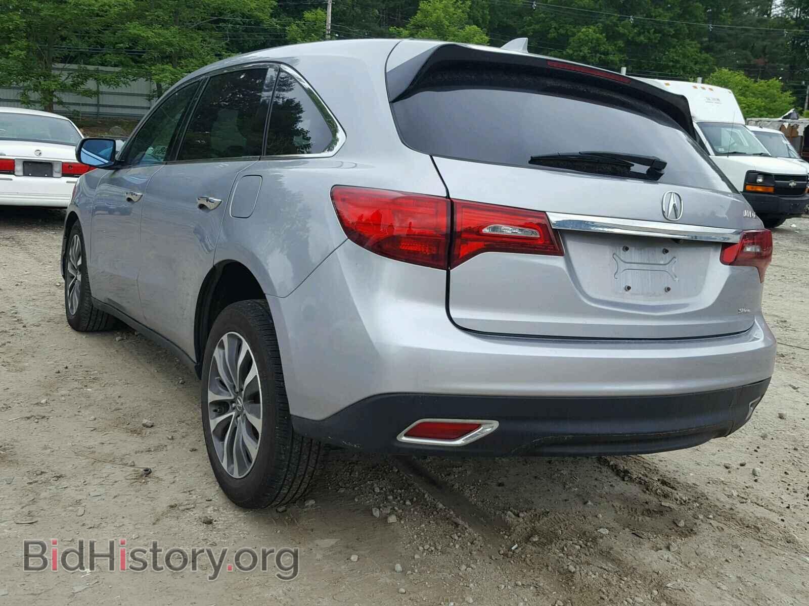 2016 ACURA MDX - VIN: 5FRYD4H45GB033995 - Фото 3