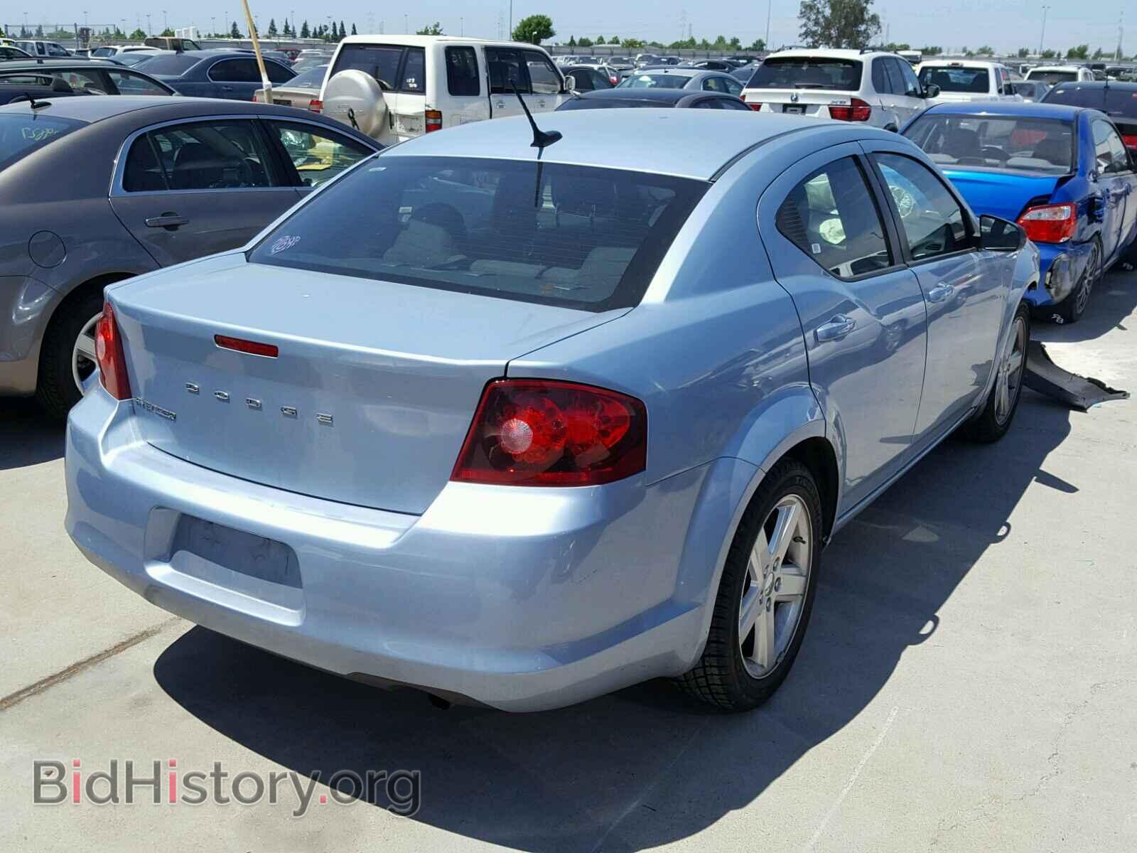 2013 DODGE AVENGER - VIN: 1C3CDZAB7DN625241 - Фото 4