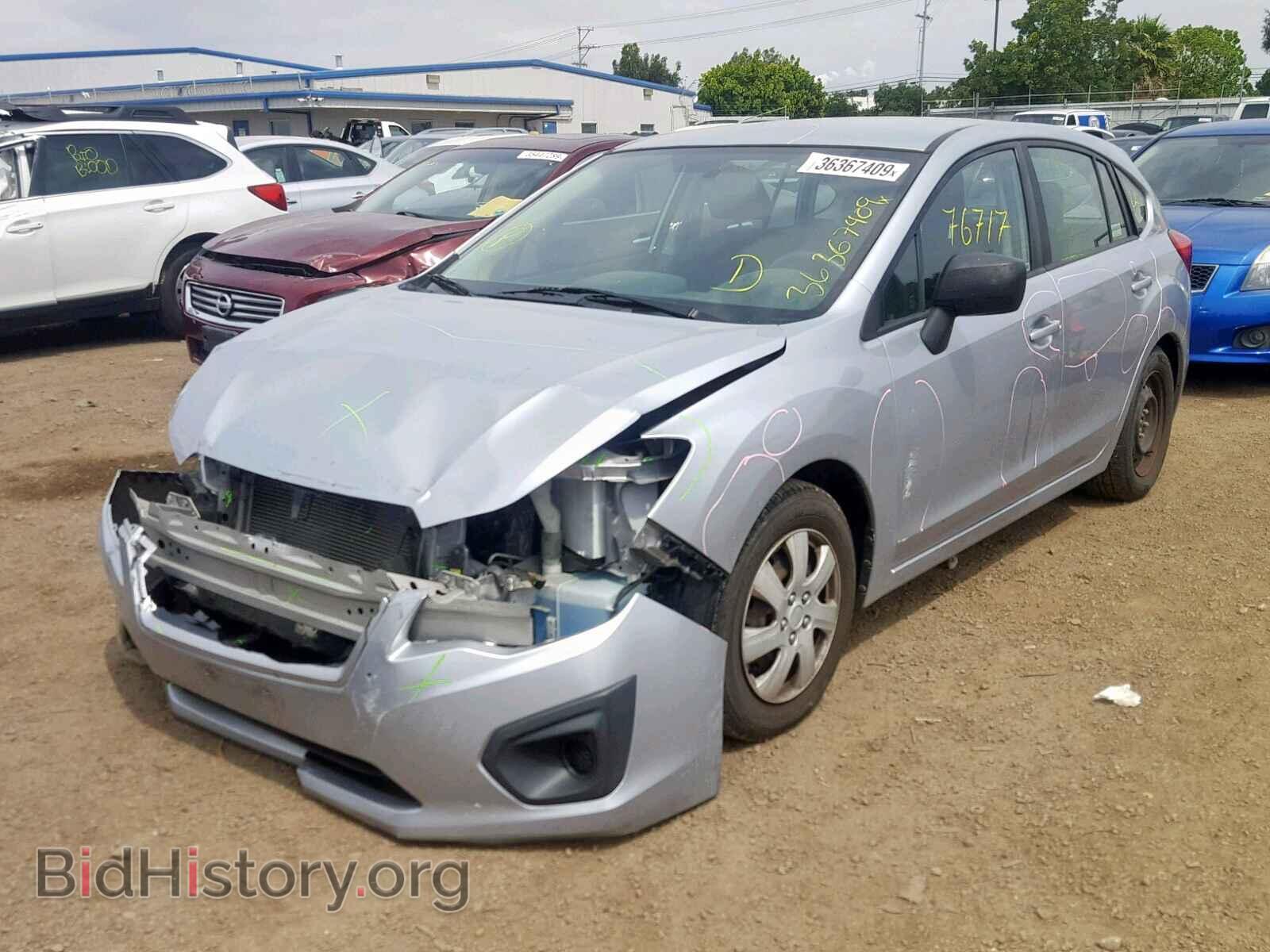 2012 SUBARU IMPREZA - VIN: JF1GPAA63CH215189 - Фото 2