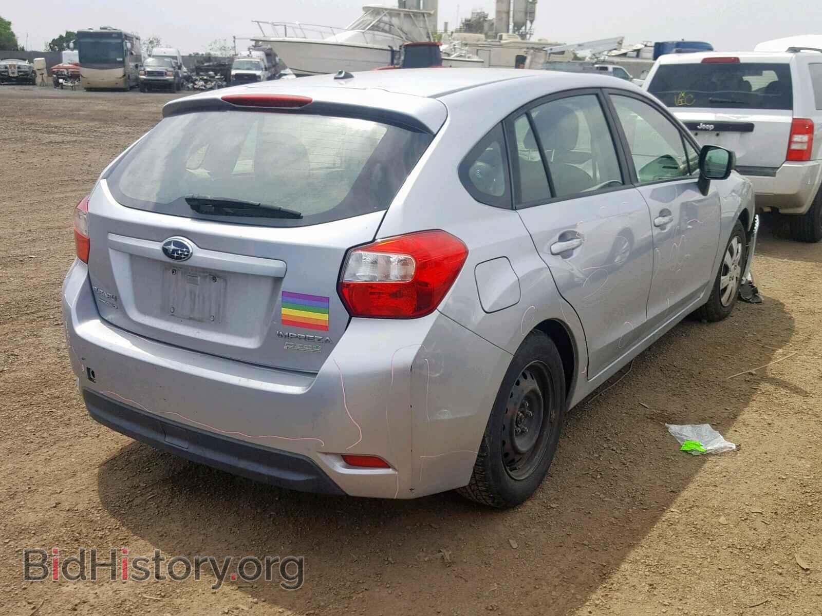 2012 SUBARU IMPREZA - VIN: JF1GPAA63CH215189 - Фото 4