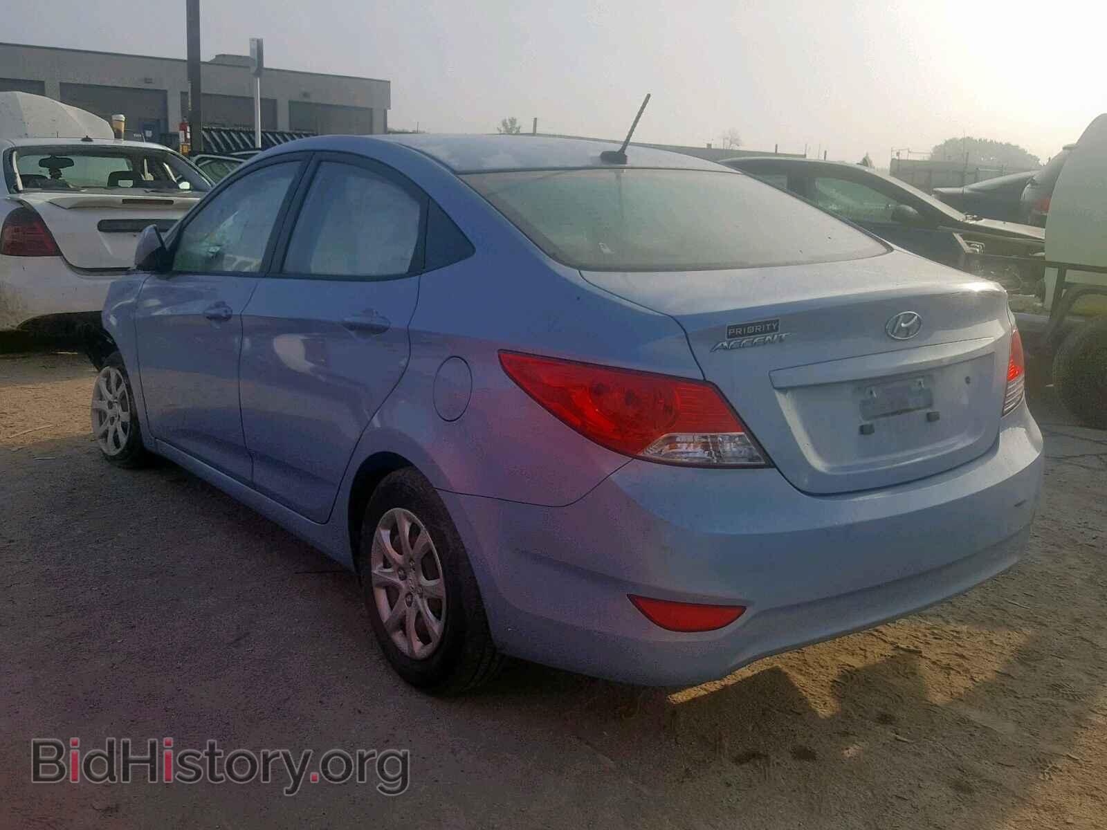 2014 HYUNDAI ACCENT - VIN: KMHCT4AE4EU646966 - Фото 3