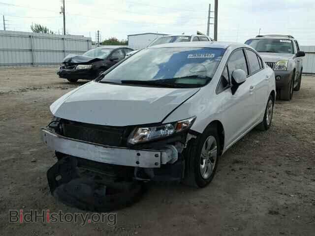 2013 HONDA CIVIC - VIN: 2HGFB2F57DH556554 - Фото 2