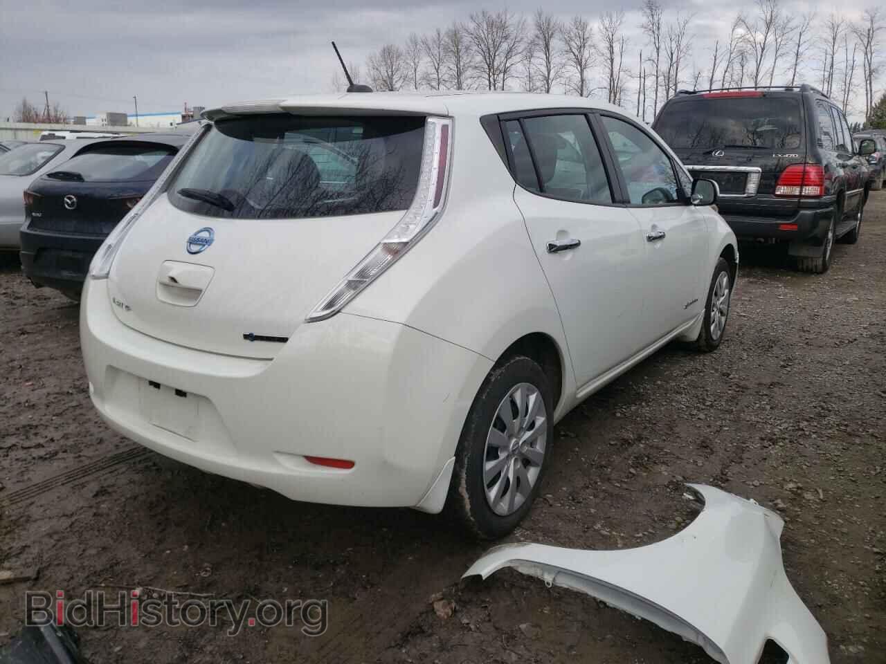 2015 NISSAN LEAF - VIN: 1N4AZ0CP0FC315252 - Фото 4