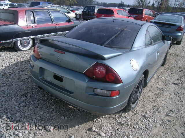 2001 MITSUBISHI ECLIPSE - VIN: 4A3AC54H71E150326 - Фото 4