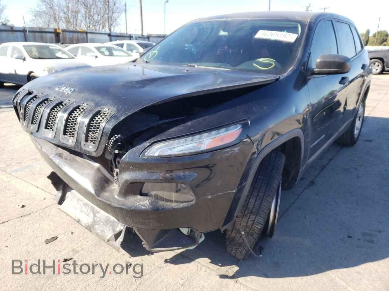 2015 JEEP CHEROKEE - VIN: 1C4PJLAB4FW536419 - Фото 2