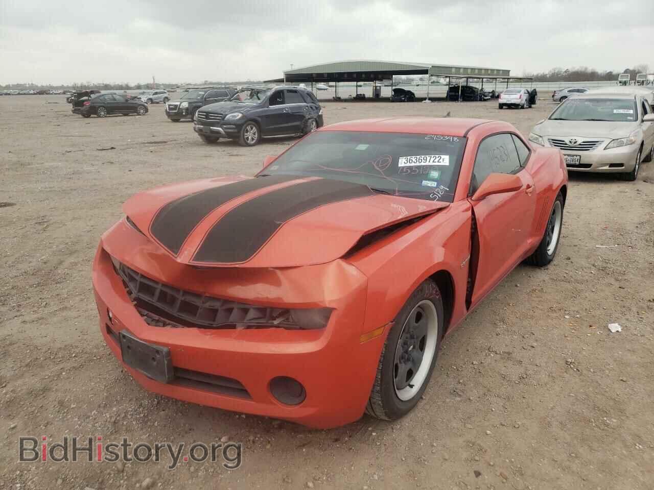 2011 CHEVROLET CAMARO - VIN: 2G1FA1ED8B9155129 - Фото 2