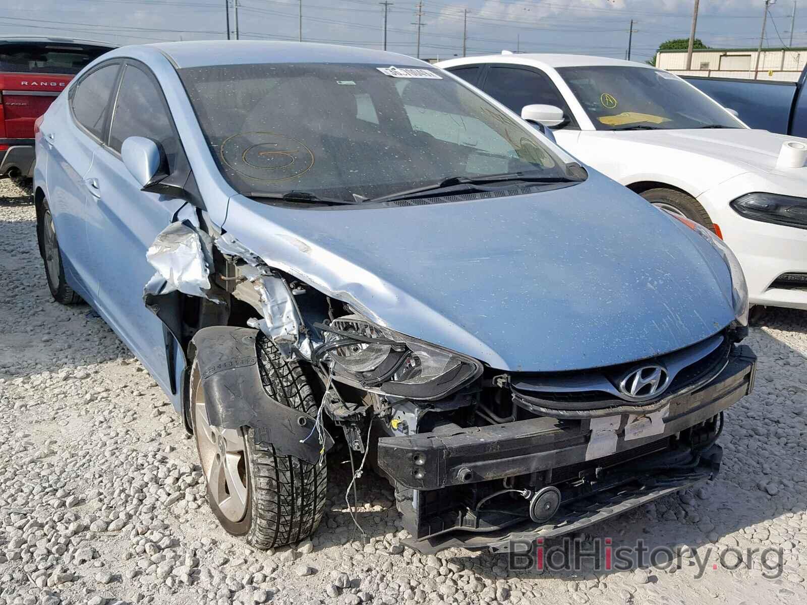 Photo KMHDH4AE4BU107698 - HYUNDAI ELANTRA 2011