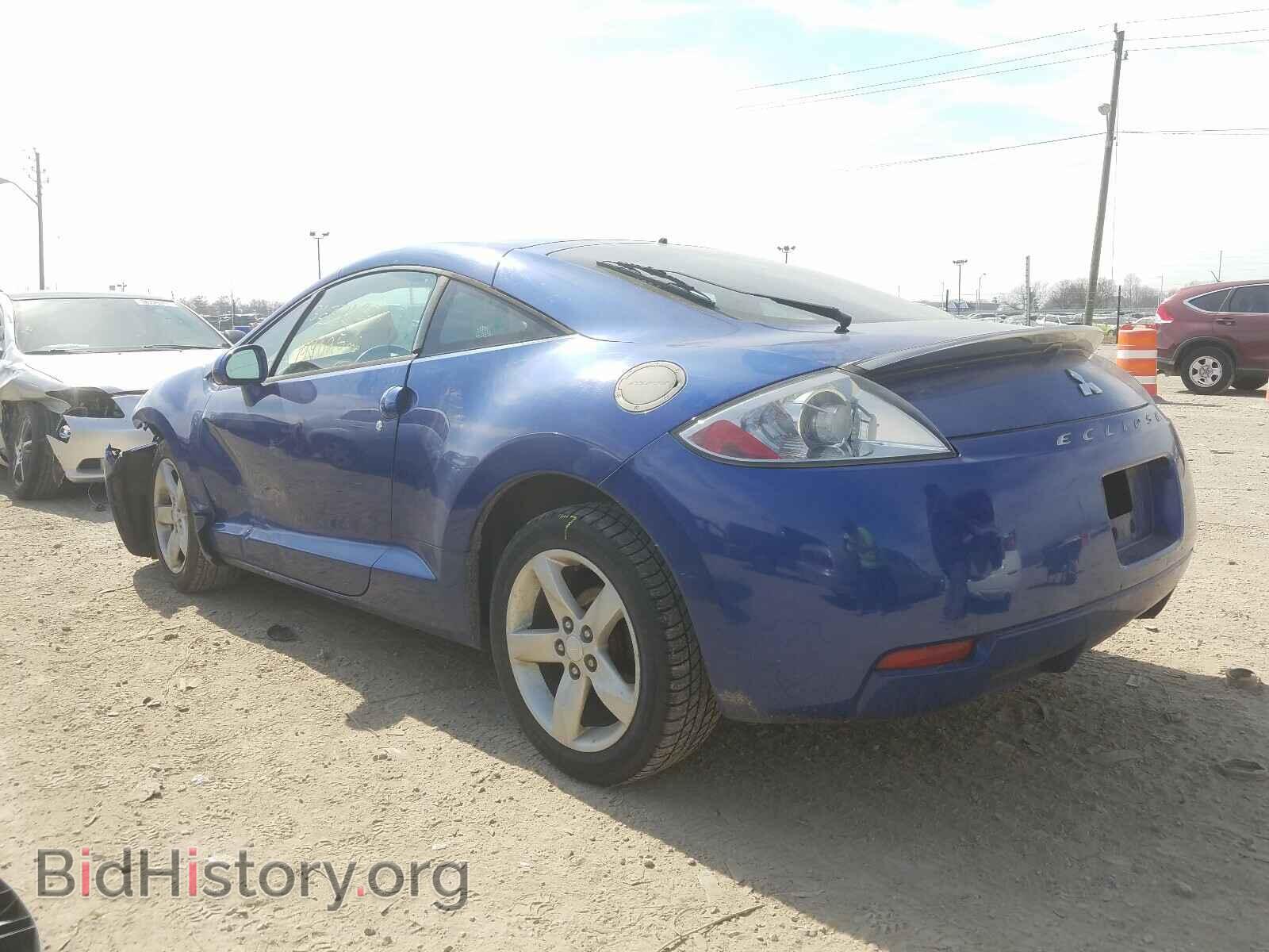 2006 MITSUBISHI ECLIPSE - VIN: 4A3AK24F16E037737 - Фото 3