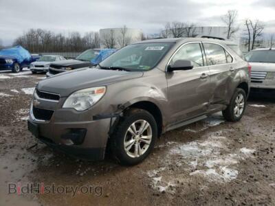 2011 Chevrolet EQUINOX Equinox LT, коричневый — VIN 2CNFLEEC7B6414643, Copart