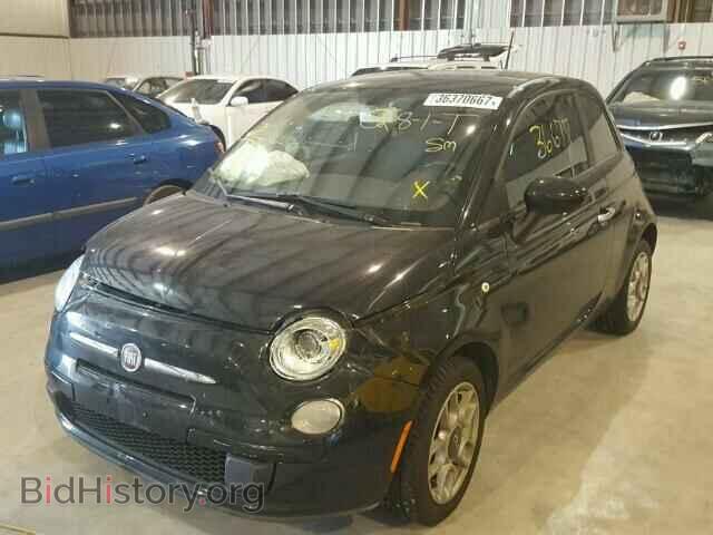 2012 FIAT 500 - VIN: 3C3CFFAR2CT104514 - Фото 2