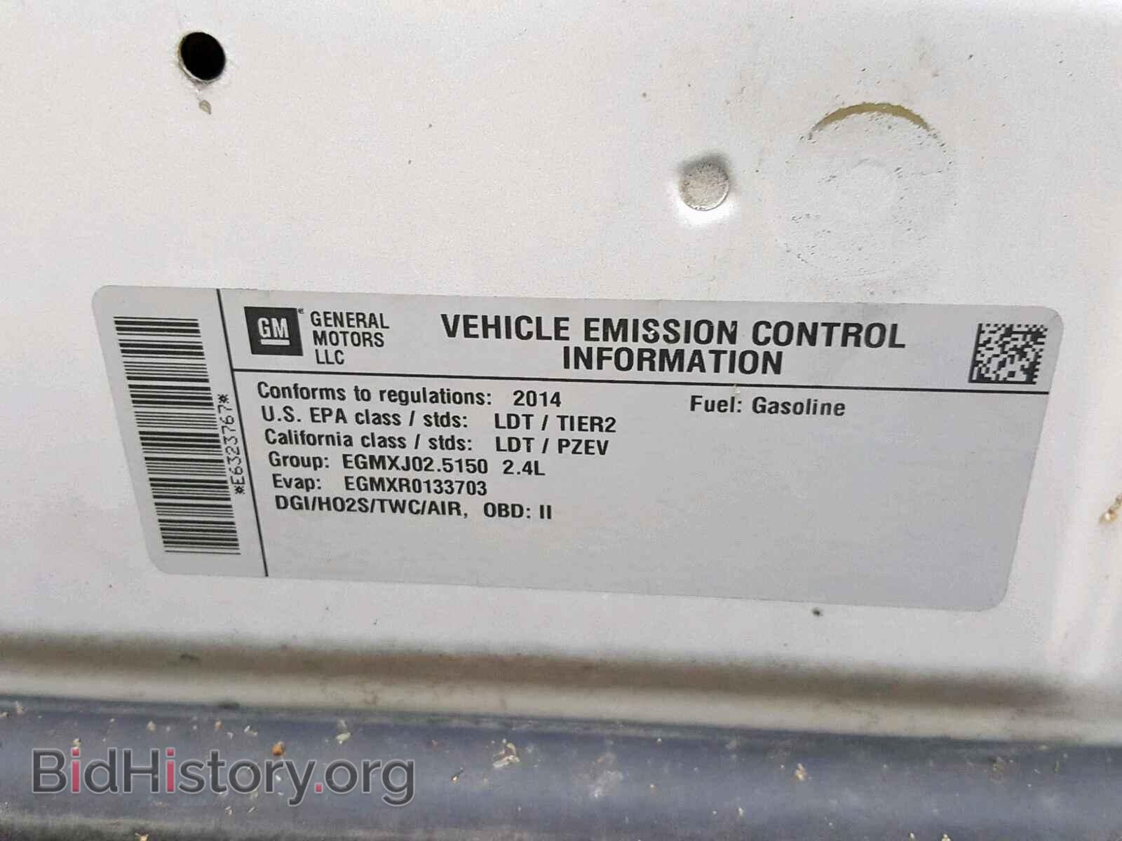 2014 GMC TERRAIN SL - VIN: 2GKALSEK1E6323767 - Фото 10