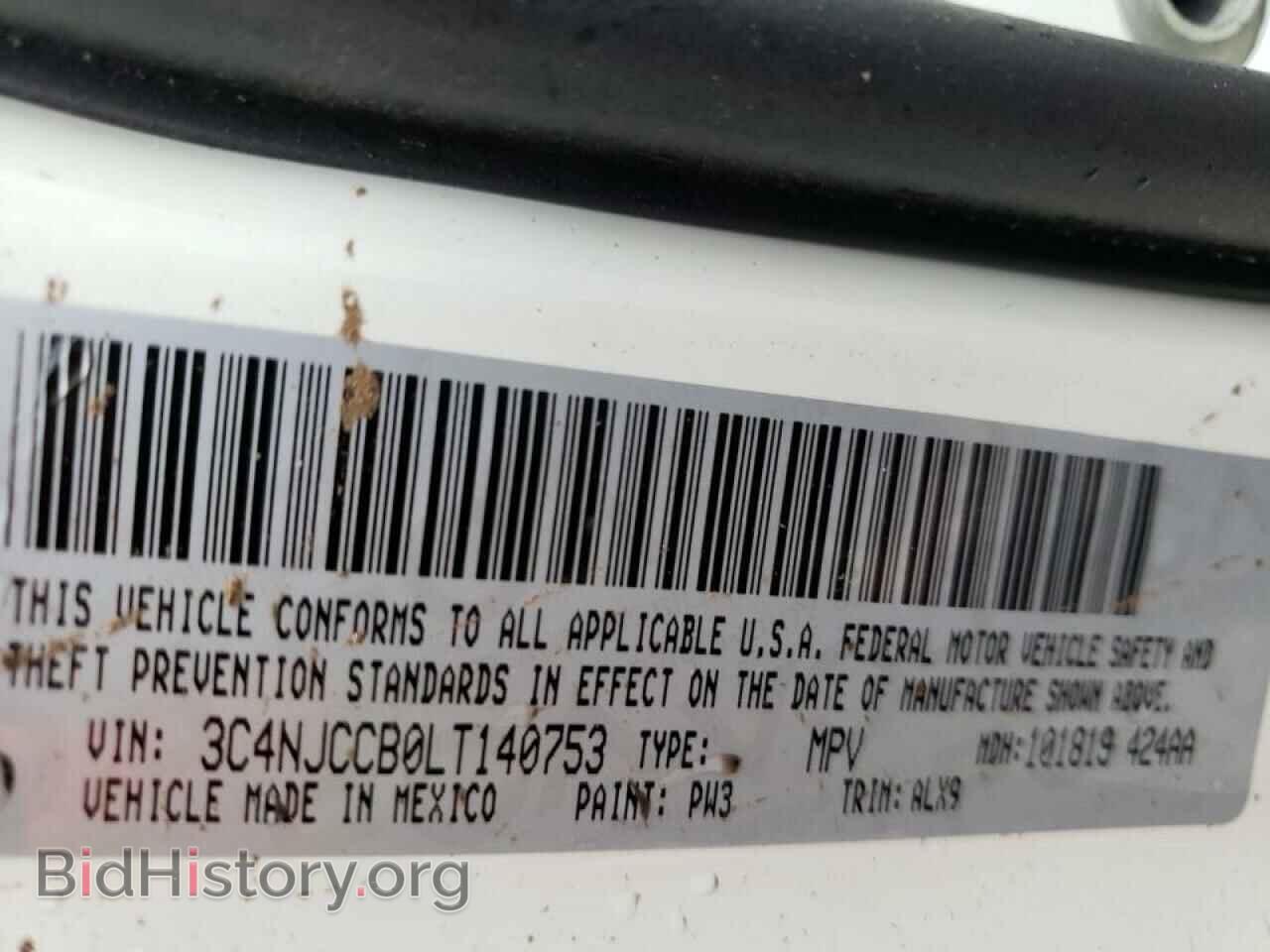 2020 JEEP COMPASS - VIN: 3C4NJCCB0LT140753 - Photo 10