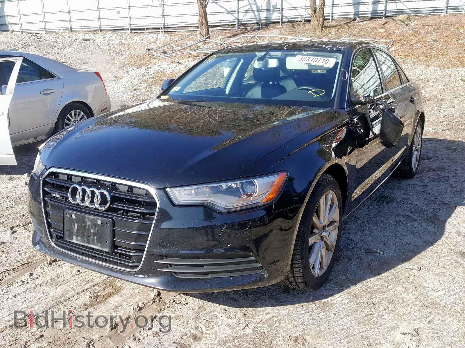 2013 AUDI A6 - VIN: WAUGFAFC9DN019723 - Фото 2
