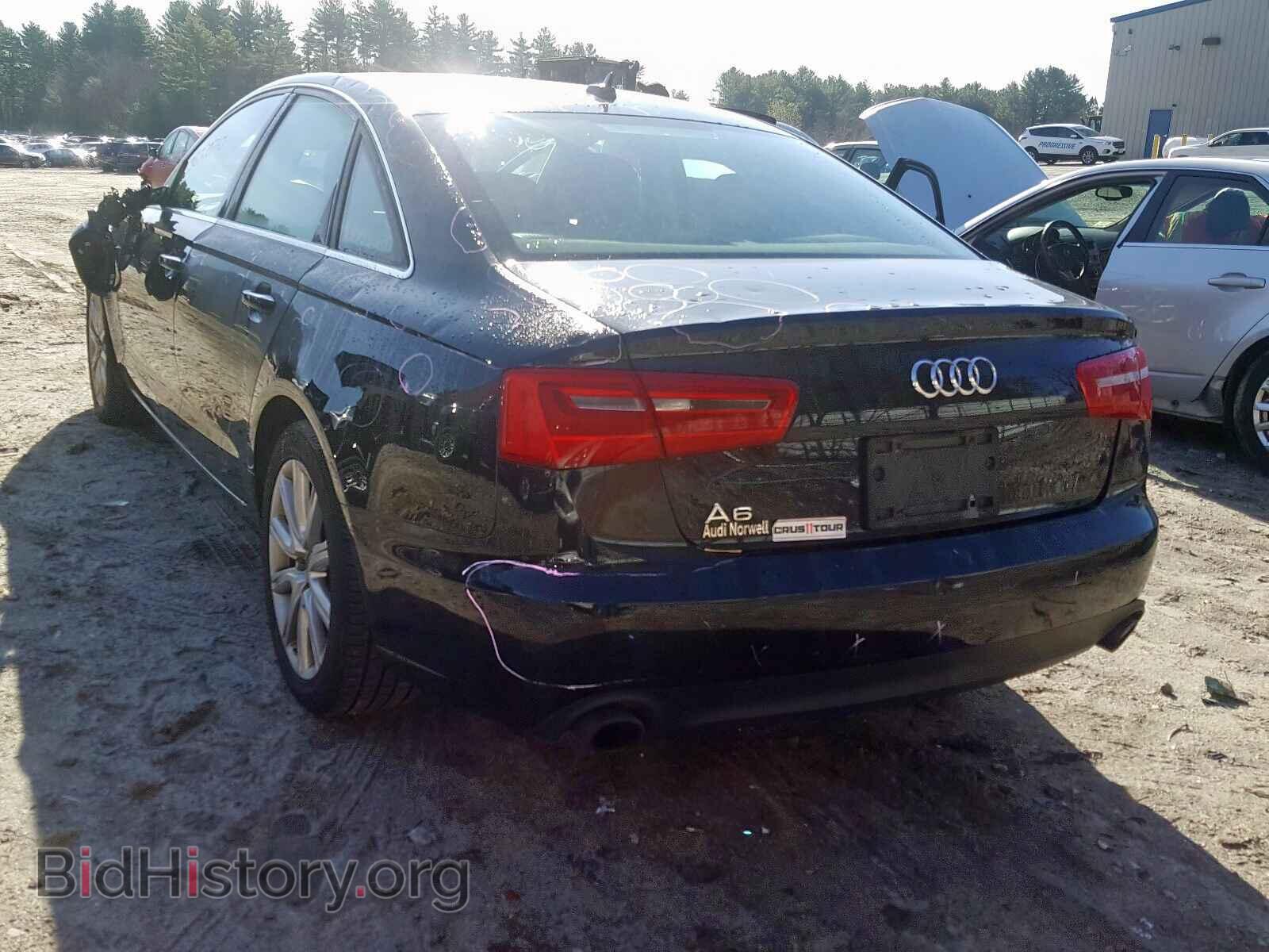 2013 AUDI A6 - VIN: WAUGFAFC9DN019723 - Фото 3