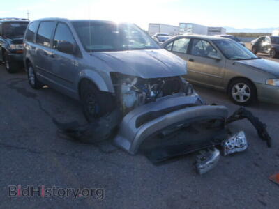 2013 Dodge CARAVAN Grand Cara, серебристый — VIN 2C4RDGBG9DR732802, Copart