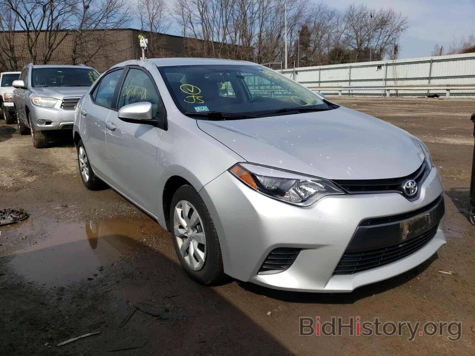 Photo 2T1BURHE5FC314291 - TOYOTA COROLLA 2015