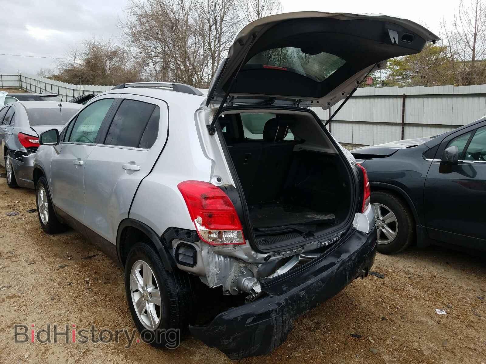 2016 CHEVROLET TRAX - VIN: 3GNCJPSB2GL184265 - Фото 3