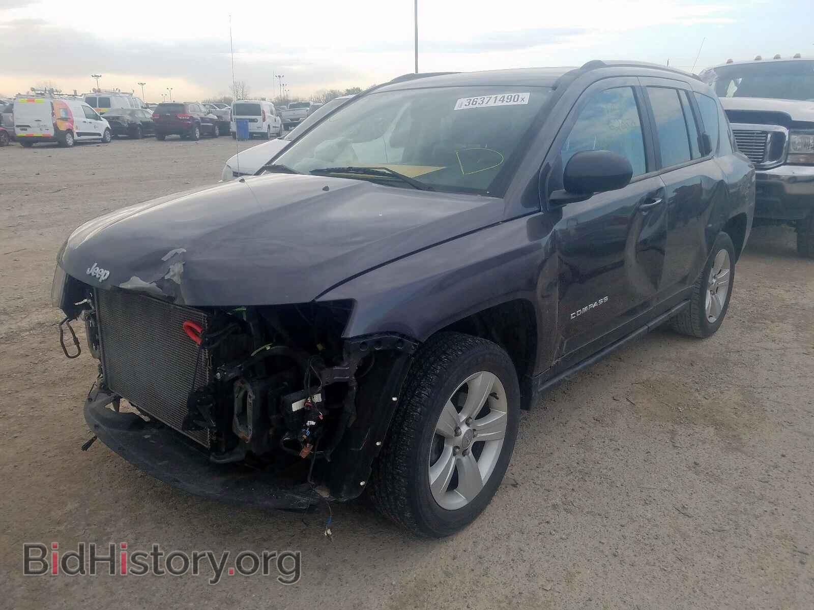 2017 JEEP COMPASS - VIN: 1C4NJDBB5HD142468 - Фото 2
