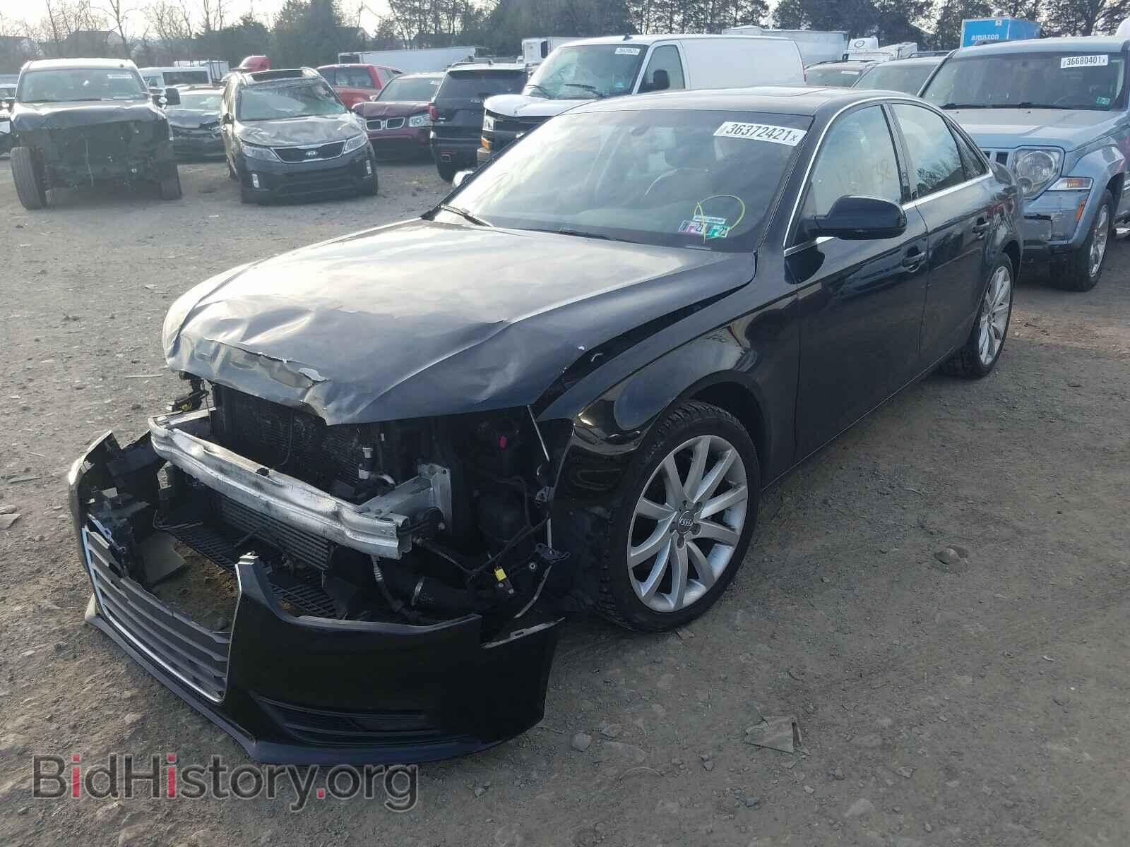2013 AUDI A4 - VIN: WAUFFAFL2DN004766 - Фото 2