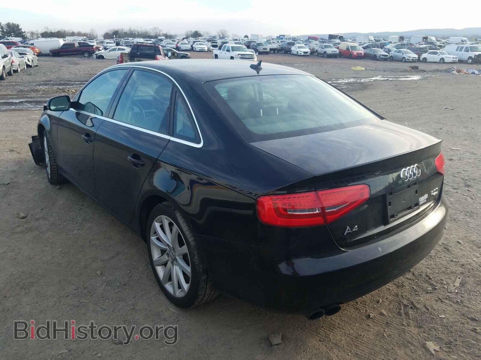 2013 AUDI A4 - VIN: WAUFFAFL2DN004766 - Фото 3