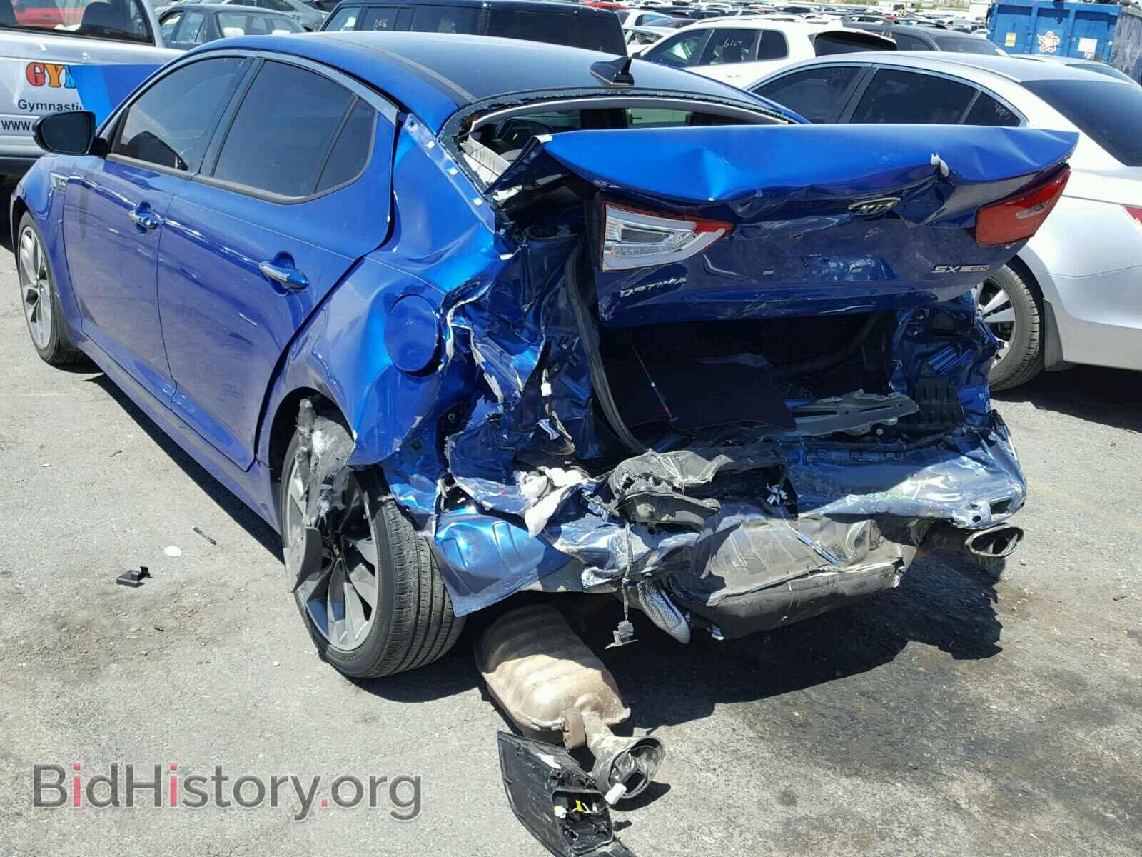 2015 KIA OPTIMA - VIN: 5XXGR4A67FG369542 - Фото 3