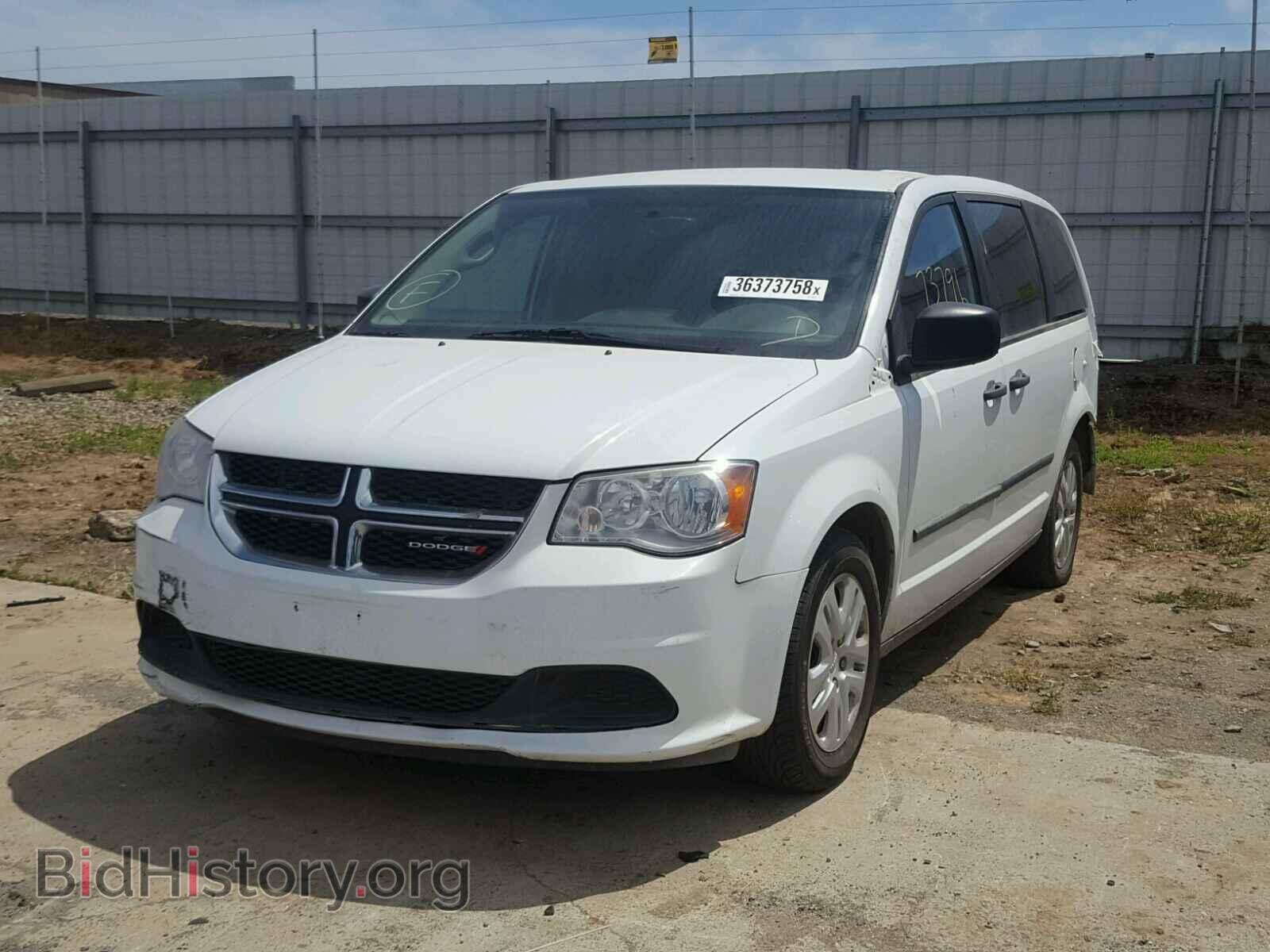 2014 DODGE CARAVAN - VIN: 2C4RDGBG2ER161574 - Фото 2