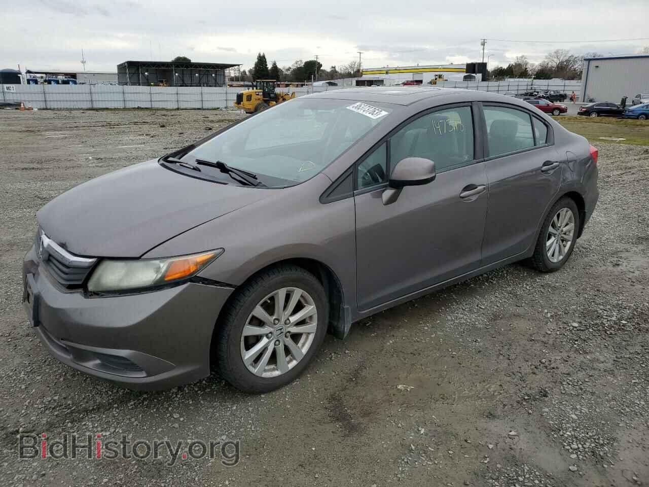 Photo 19XFB2F86CE008015 - HONDA CIVIC 2012