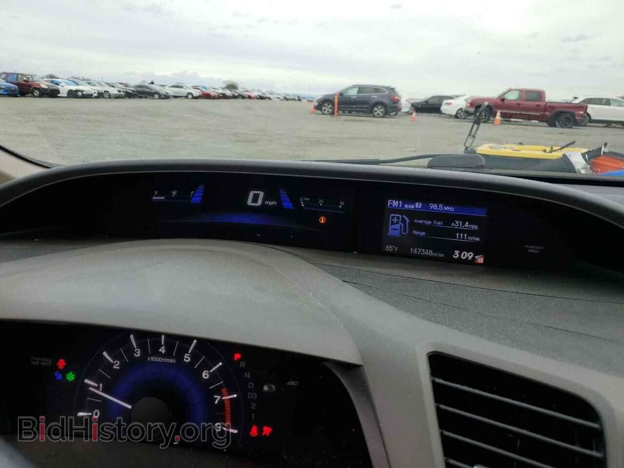 2012 HONDA CIVIC - VIN: 19XFB2F86CE008015 - Фото 9