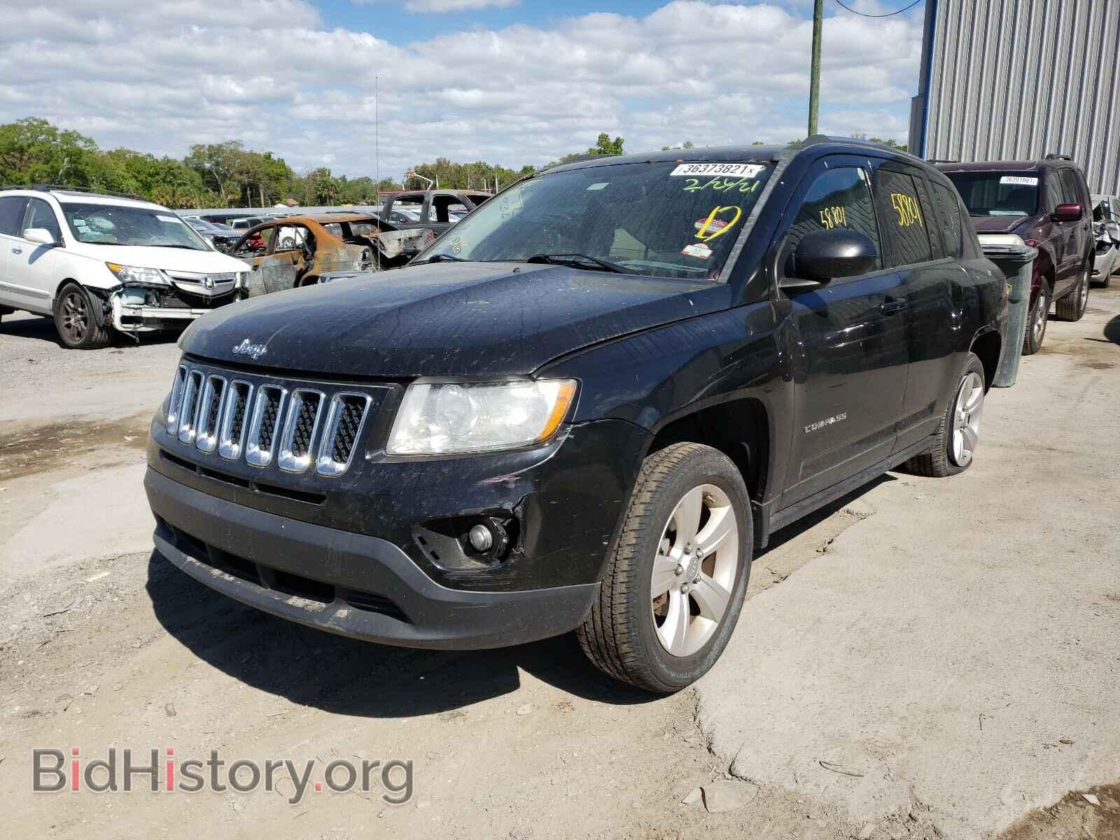 2012 JEEP COMPASS - VIN: 1C4NJCEA2CD615412 - Фото 2
