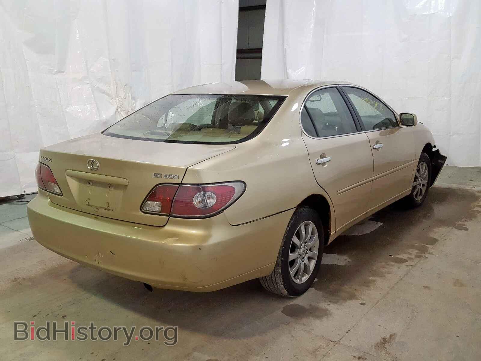 2003 LEXUS ES300 - VIN: JTHBF30G230107446 - Фото 4