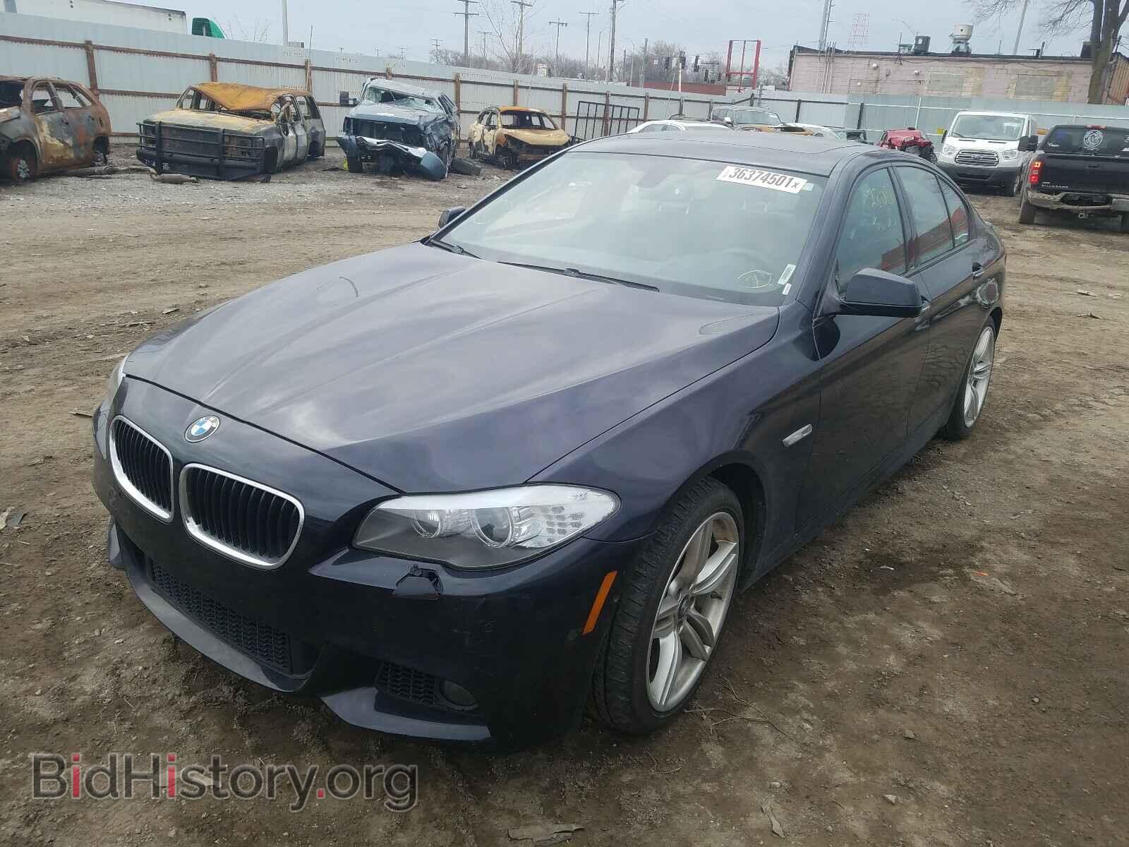 2013 BMW 5 SERIES - VIN: WBAFU7C55DDU68820 - Фото 2