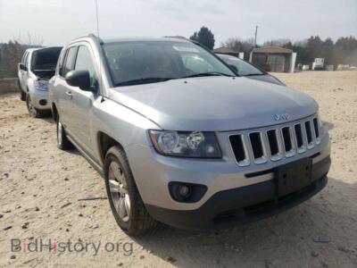2014 Jeep COMPASS Compass SP, серебристый — VIN 1C4NJDBB0ED751799, Copart
