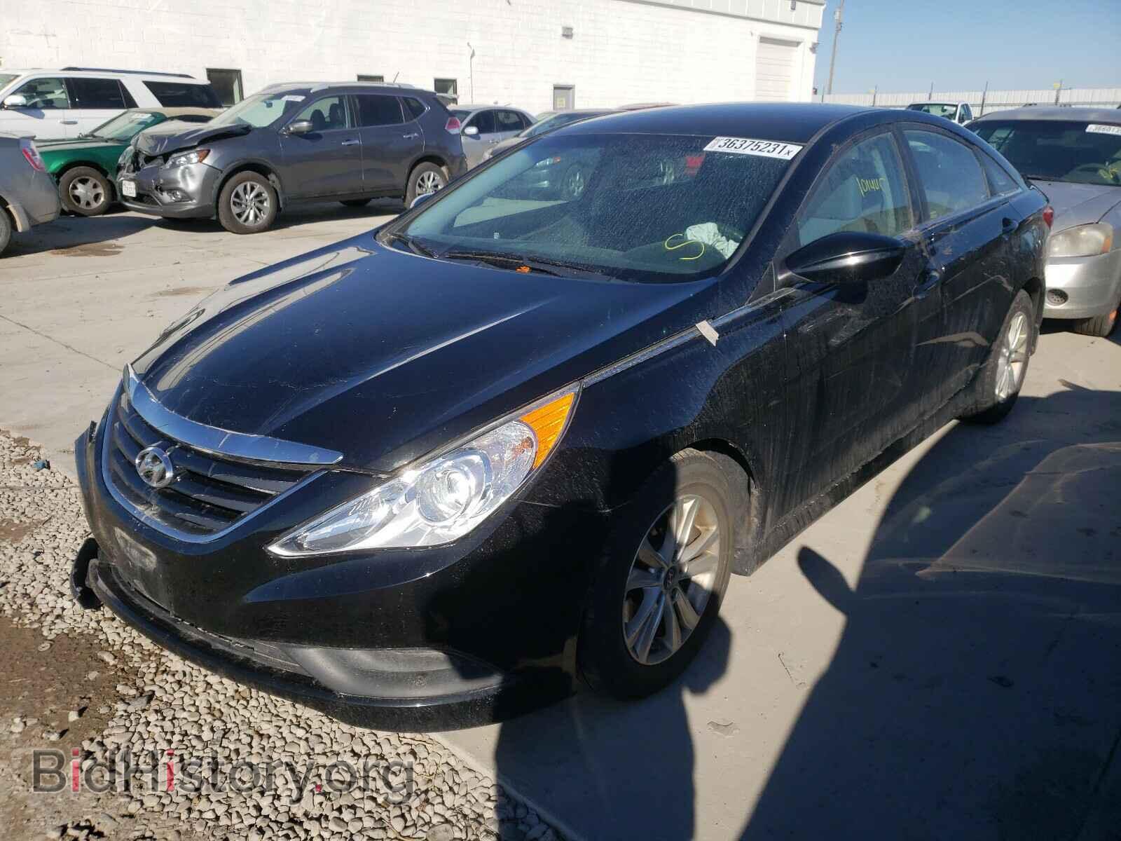 2014 HYUNDAI SONATA - VIN: 5NPEB4AC0EH853301 - Фото 2