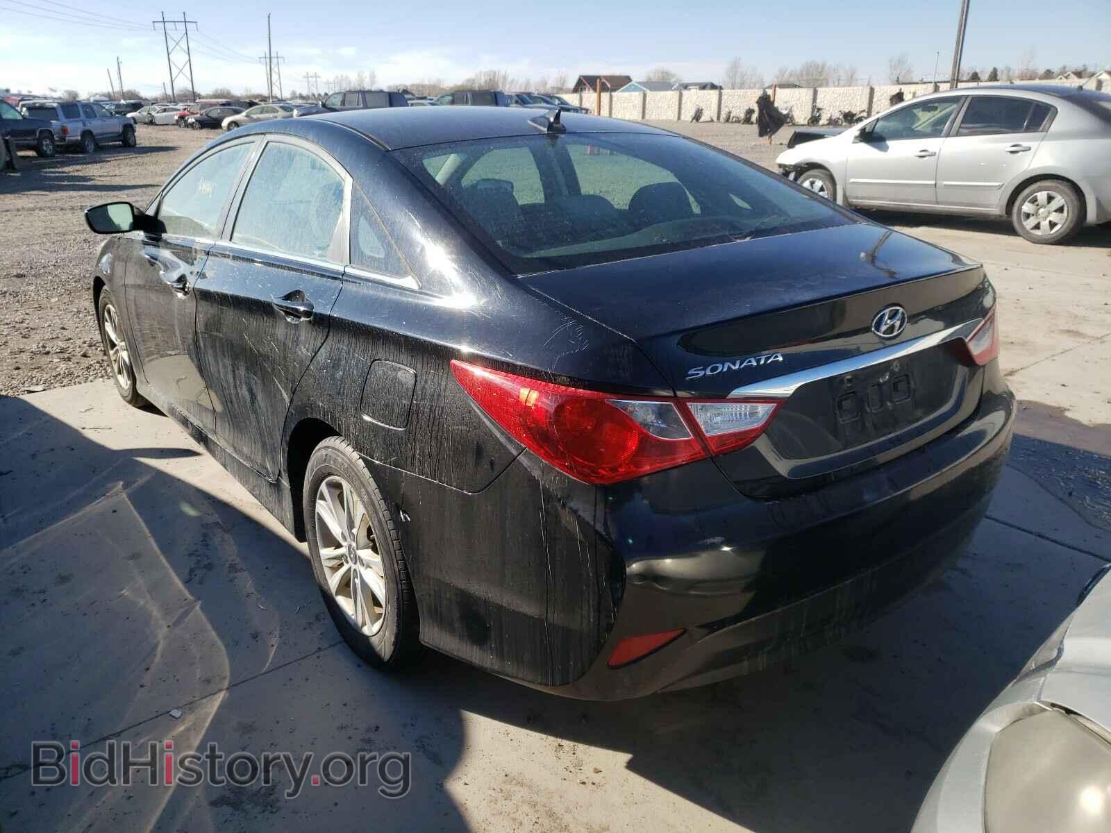 2014 HYUNDAI SONATA - VIN: 5NPEB4AC0EH853301 - Фото 3