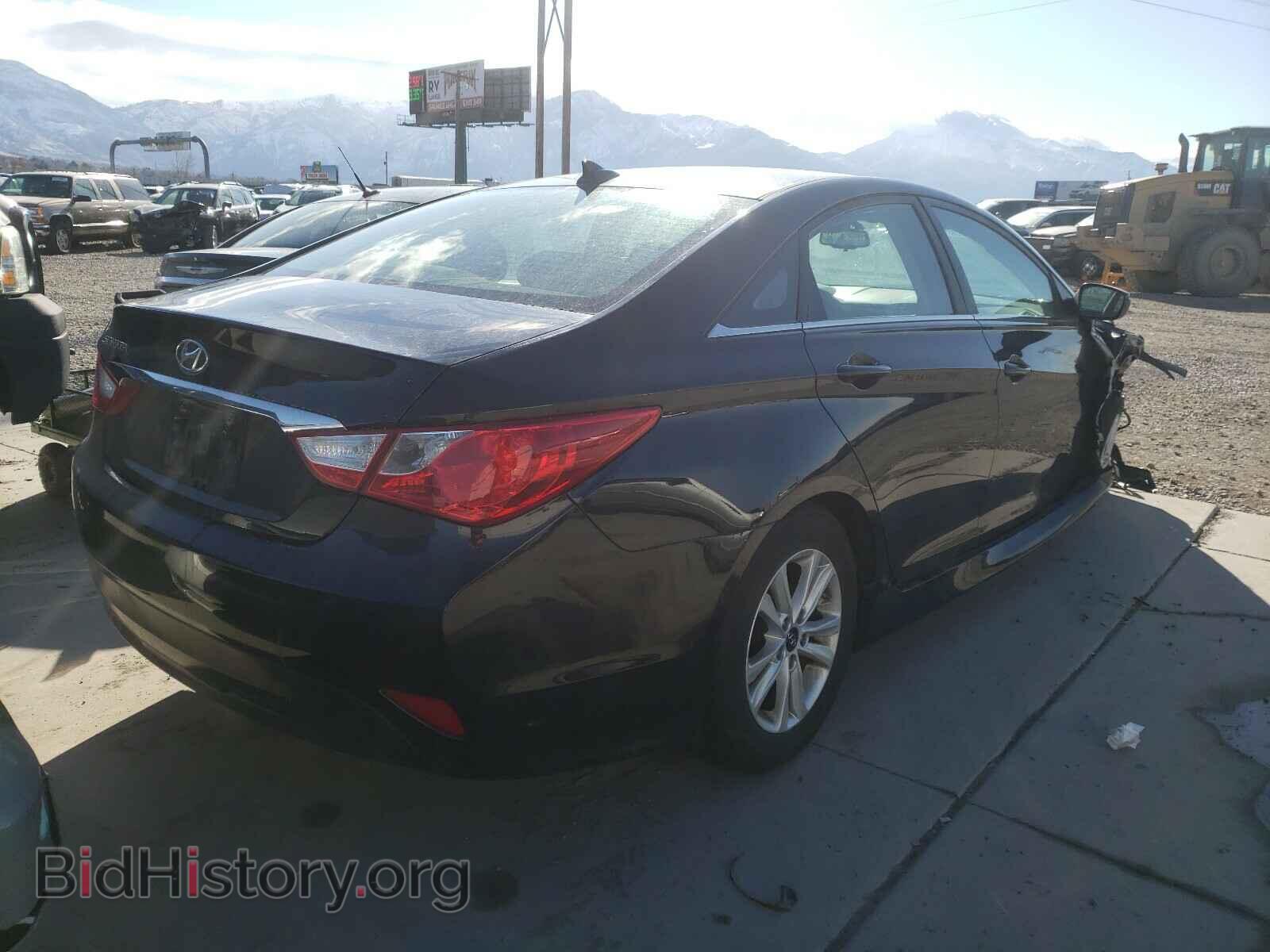 2014 HYUNDAI SONATA - VIN: 5NPEB4AC0EH853301 - Фото 4