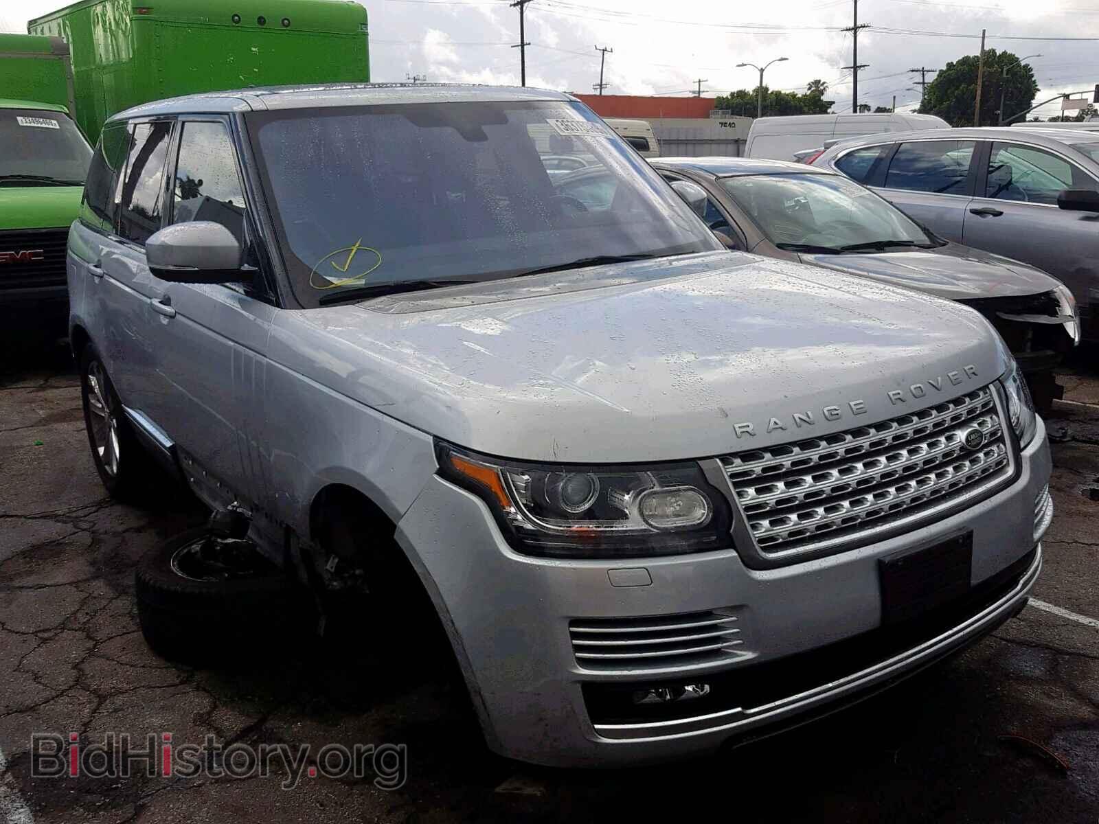 Photo SALGS2PF6GA317597 - LAND ROVER RANGE ROVE 2016