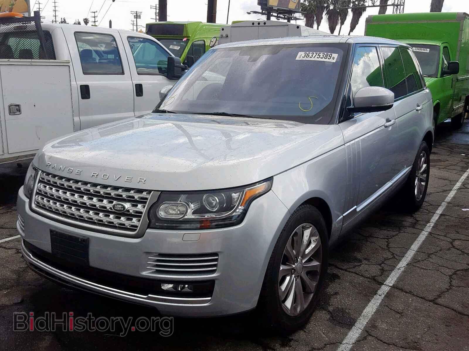 2016 LAND ROVER RANGE ROVE - VIN: SALGS2PF6GA317597 - Фото 2