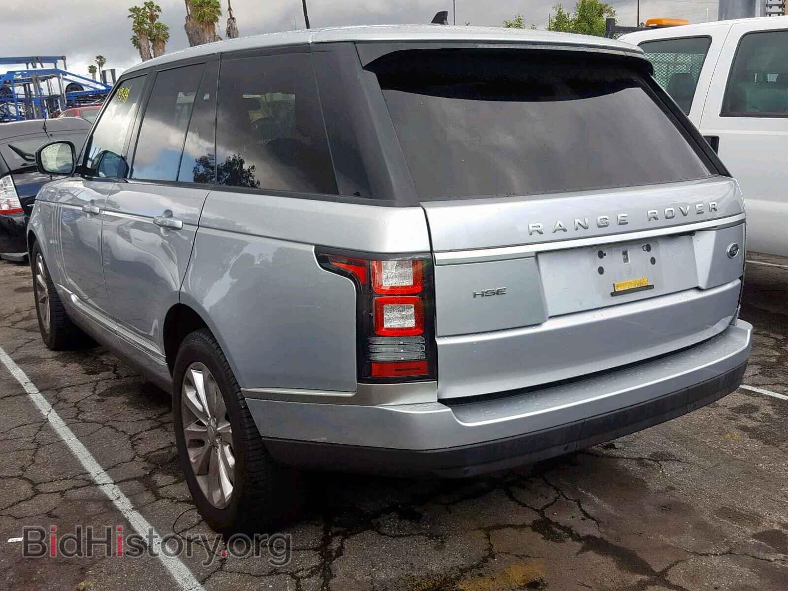 2016 LAND ROVER RANGE ROVE - VIN: SALGS2PF6GA317597 - Фото 3