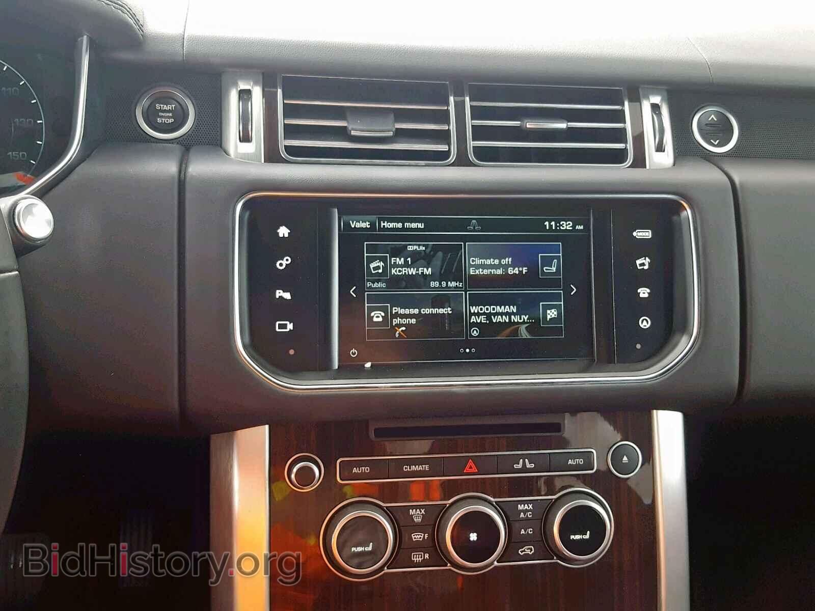 2016 LAND ROVER RANGE ROVE - VIN: SALGS2PF6GA317597 - Фото 9