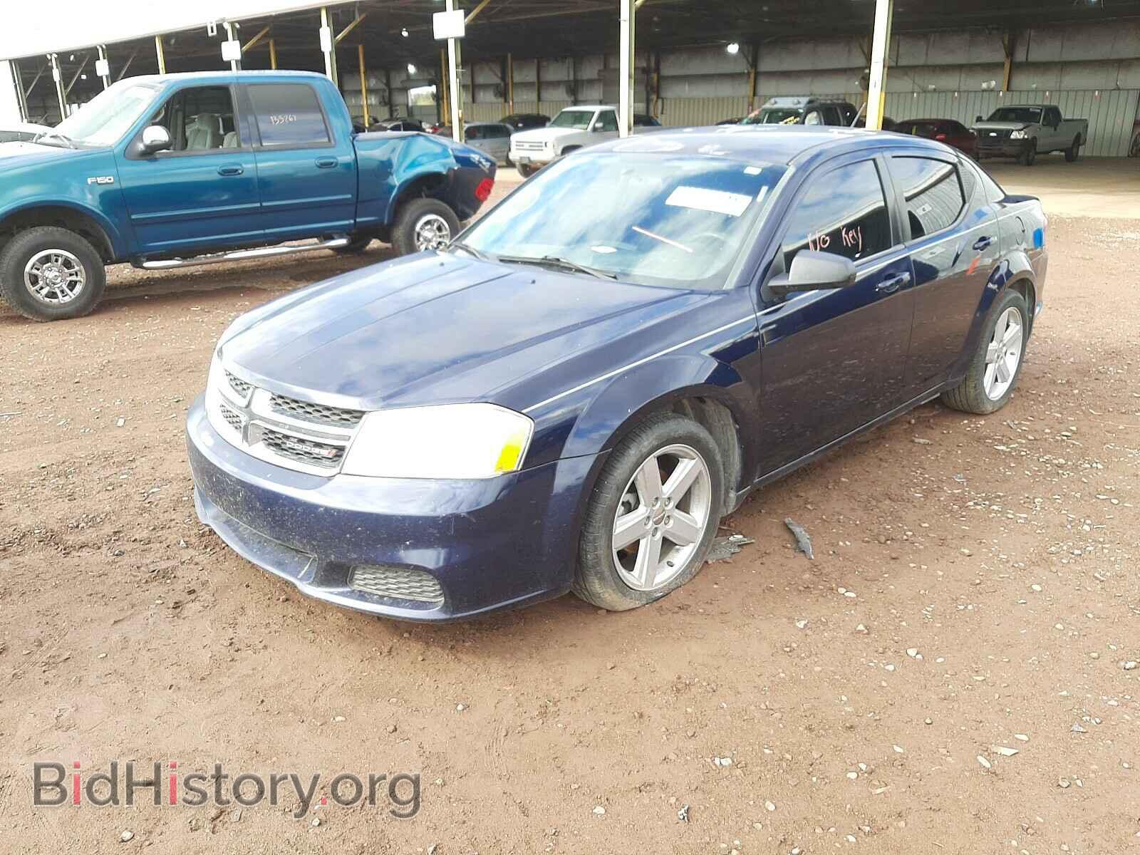 2013 DODGE AVENGER - VIN: 1C3CDZAB1DN707062 - Фото 2