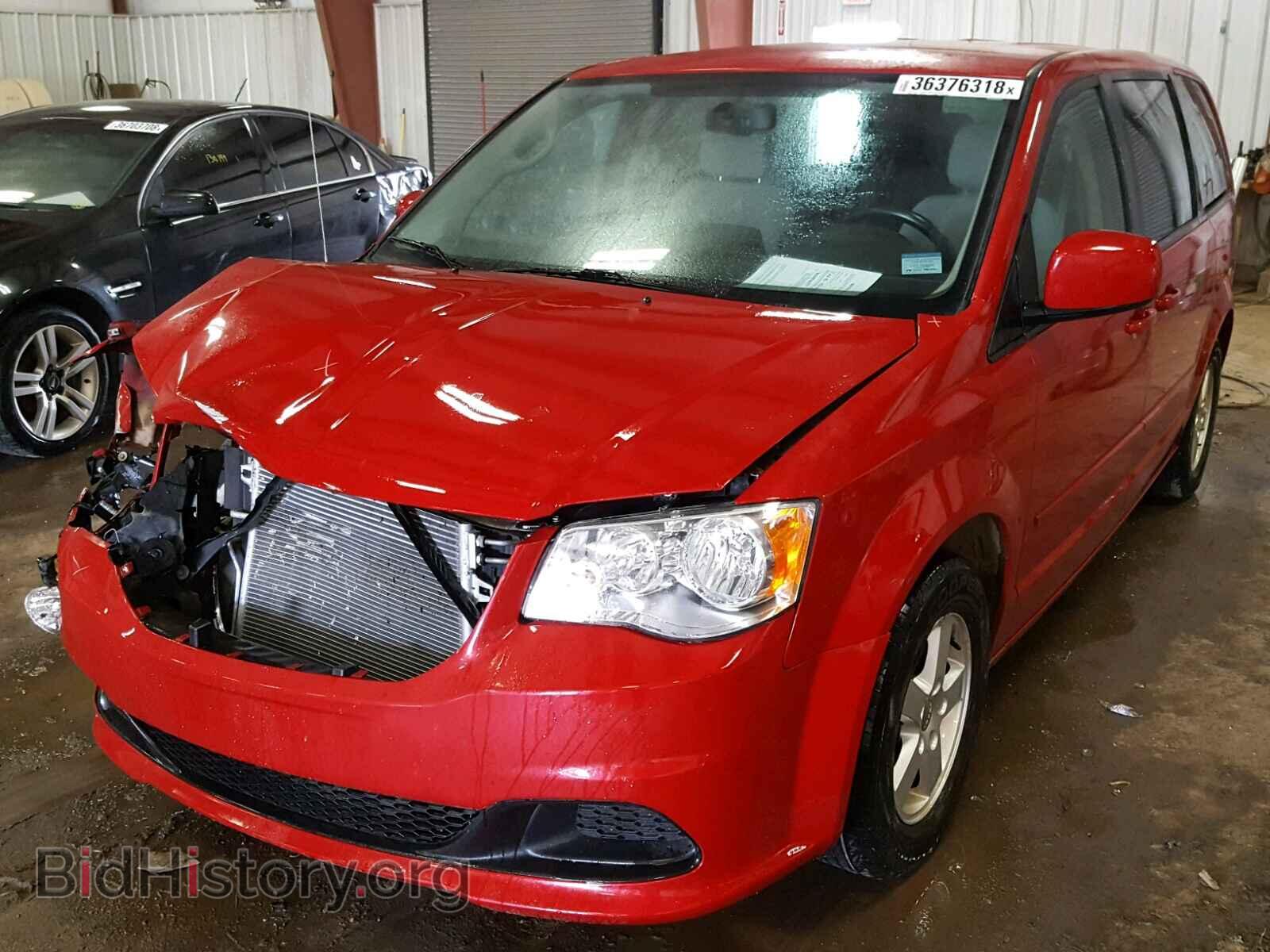 2012 DODGE CARAVAN - VIN: 2C4RDGBGXCR335792 - Фото 2