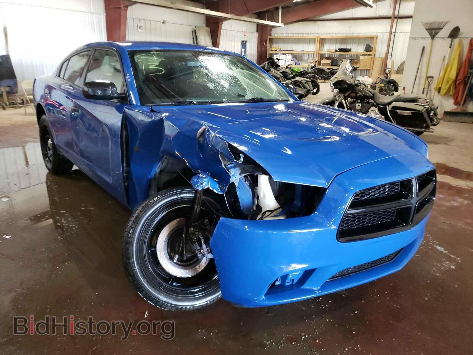 Photo 2C3CDXAT4DH642181 - DODGE CHARGER 2013