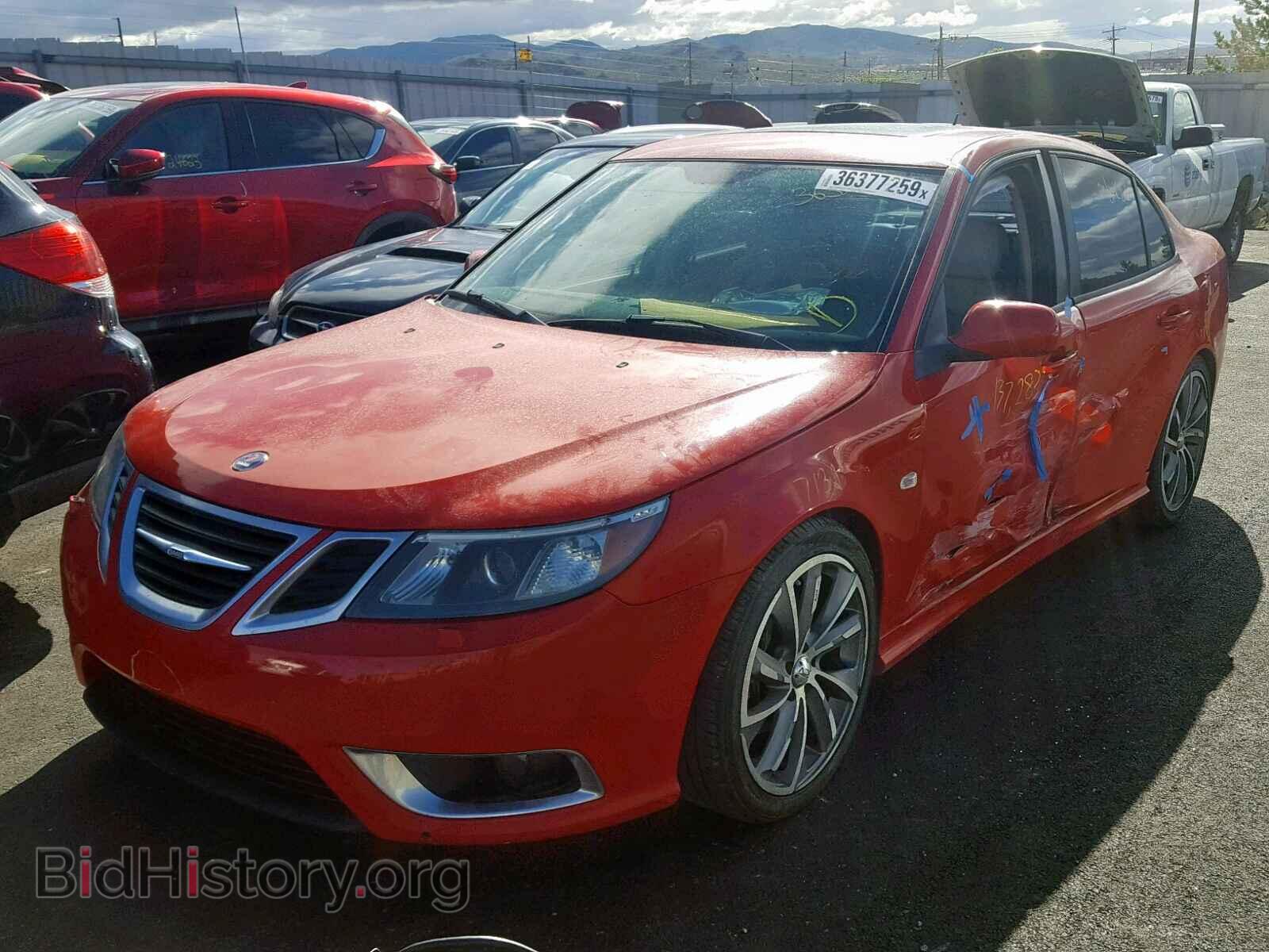 2011 SAAB 9 3 - VIN: YS3FC4CY2B1302048 - Фото 2