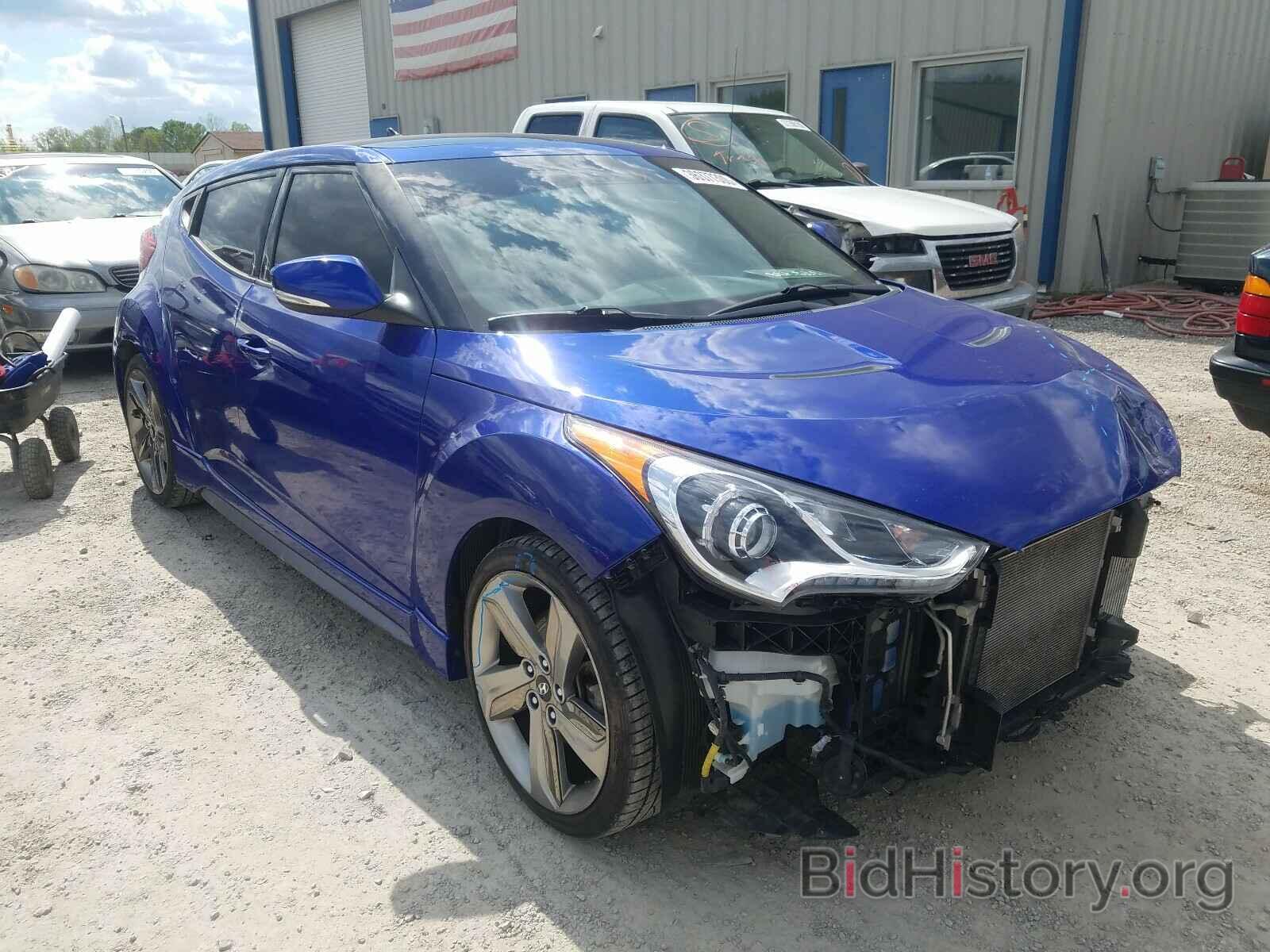 Photo KMHTC6AE2EU186590 - HYUNDAI VELOSTER 2014