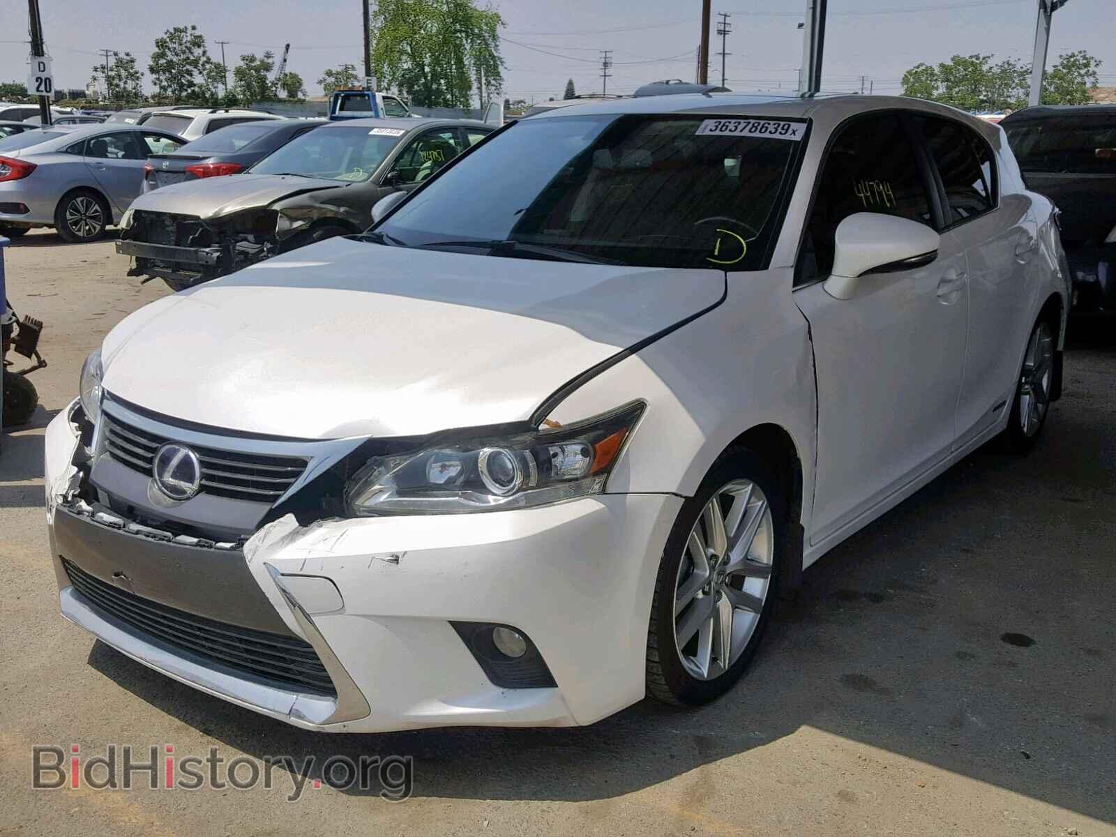 2017 LEXUS CT 200 - VIN: JTHKD5BH6H2290143 - Фото 2