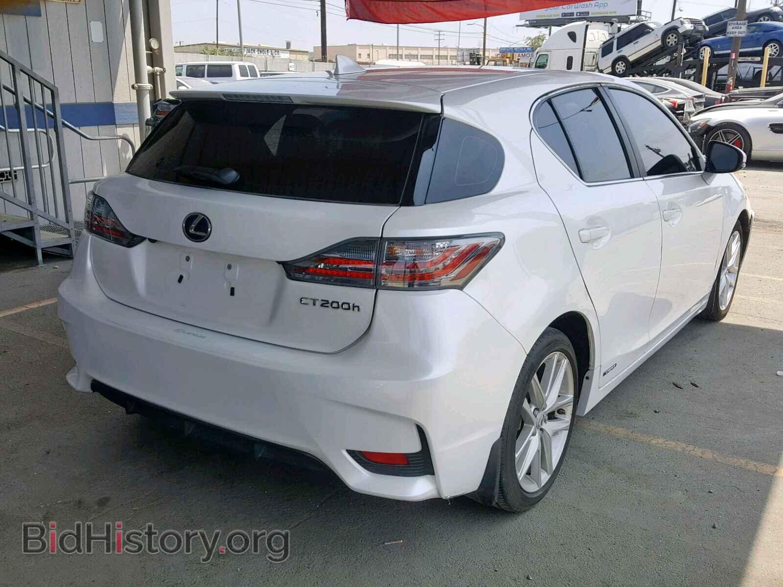 2017 LEXUS CT 200 - VIN: JTHKD5BH6H2290143 - Фото 4