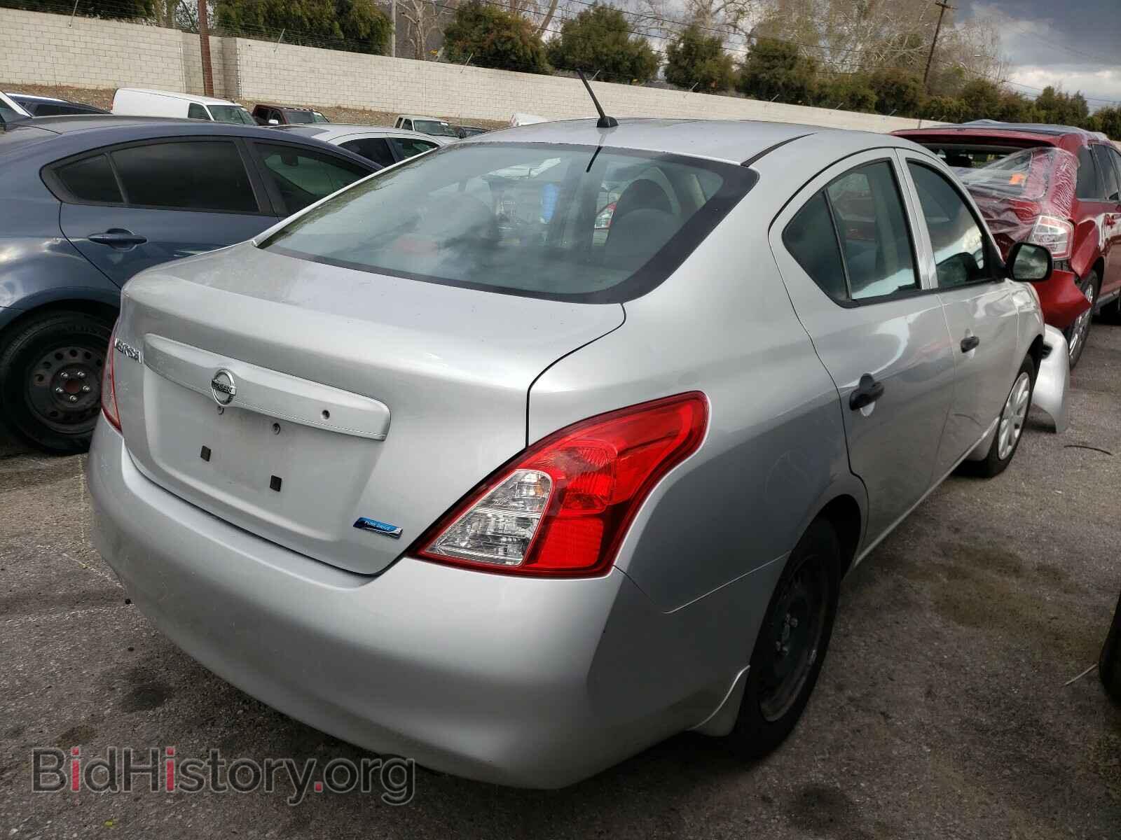 2014 NISSAN VERSA - VIN: 3N1CN7AP1EL850364 - Фото 4