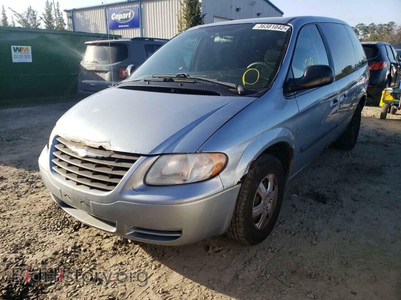 2006 CHRYSLER MINIVAN - VIN: 1A4GP45RX6B502319 - Фото 2