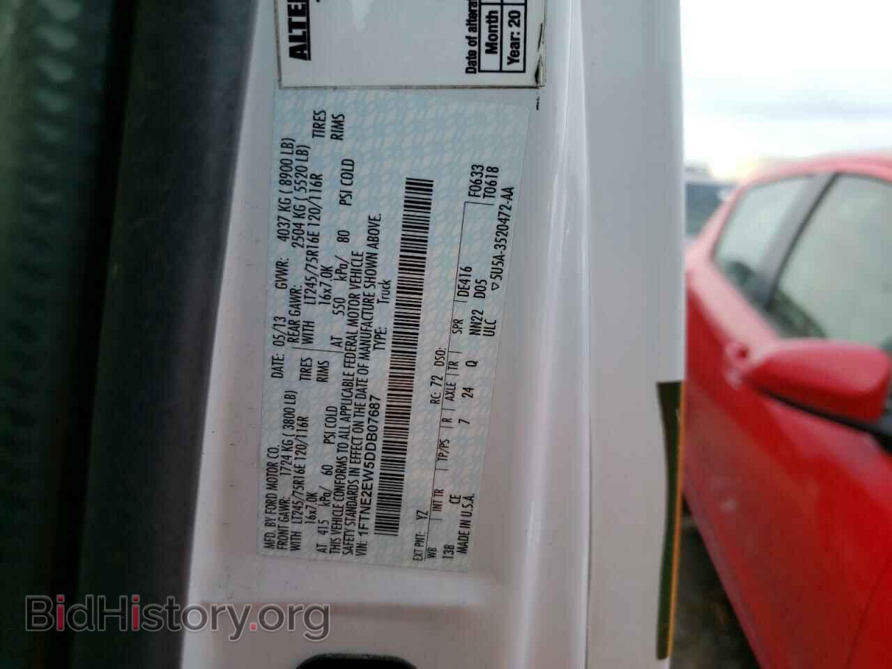 2013 FORD ECONOLINE - VIN: 1FTNE2EW5DDB07687 - Фото 13