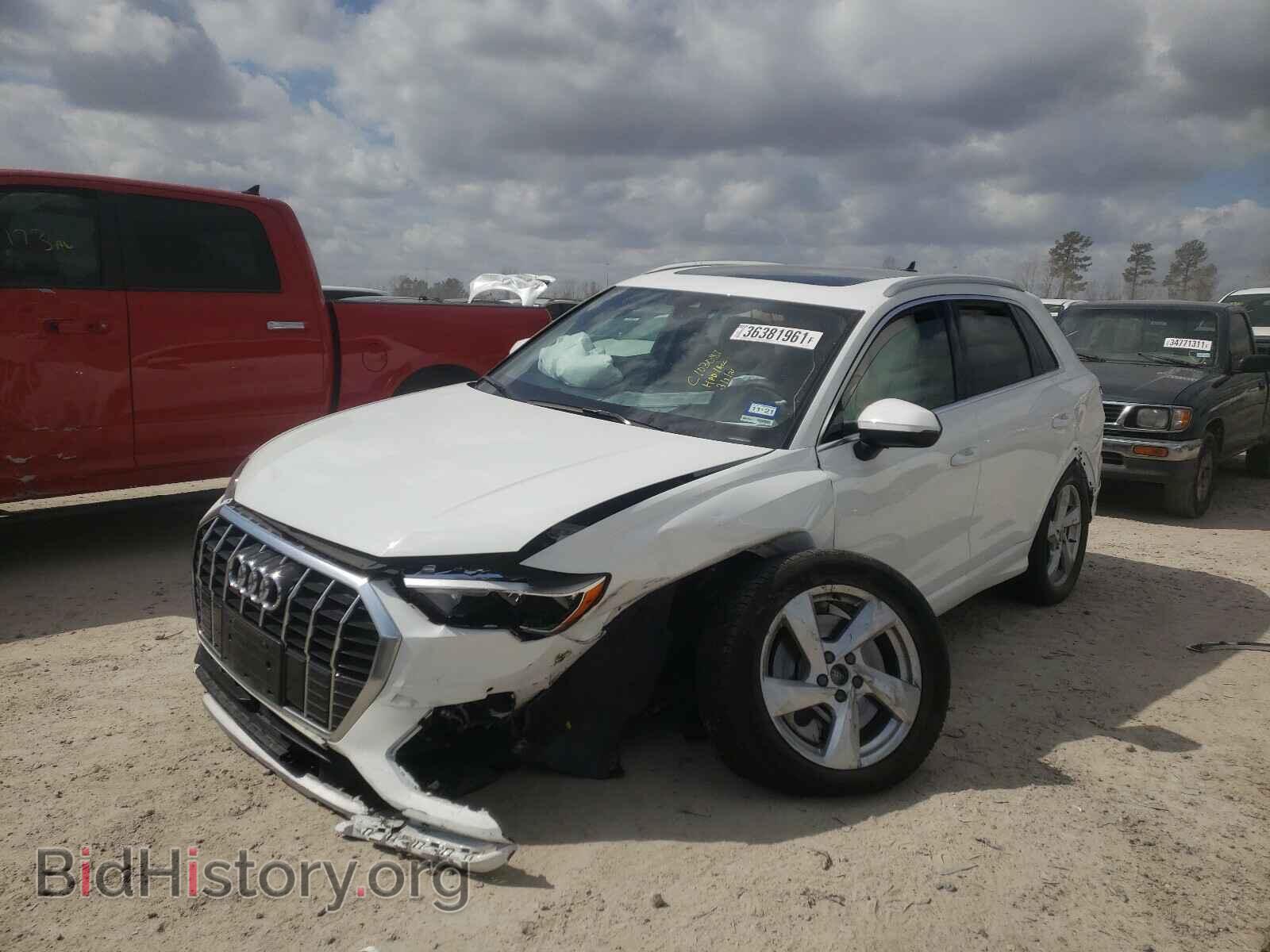 2020 AUDI Q3 - VIN: WA1AECF36L1020769 - Фото 2